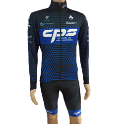 Pissei Winter Kit Falzarego CPS Professional Team Black/Blue 2022