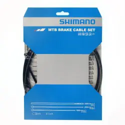 Shimano Brake Cable Kit MTB Stainless Steel SUS Black Y80098021