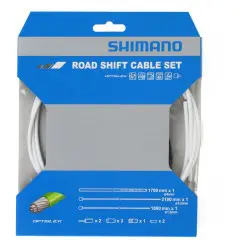 Shimano Kit Filo Cambio Optislik Strada White Y60198030