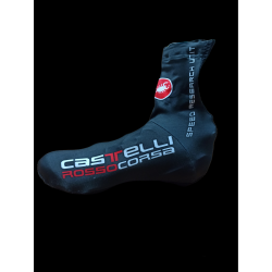 Castelli Shoe Cover Aero Race Rossocorsa Lycra 12084