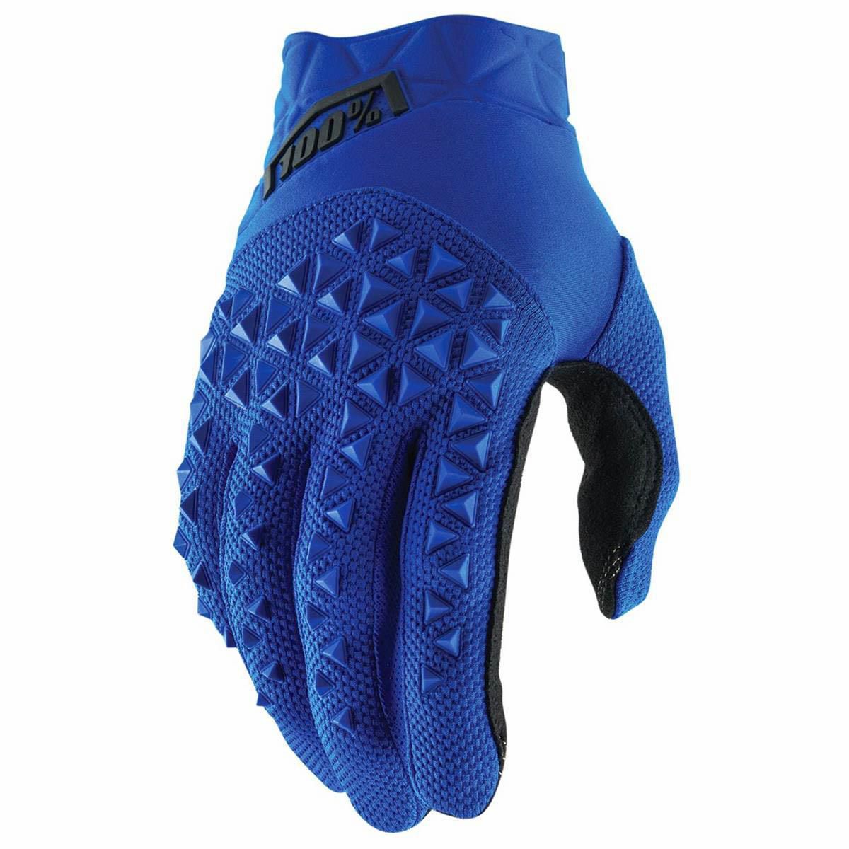 100% Airmatic Gloves Blue/Black