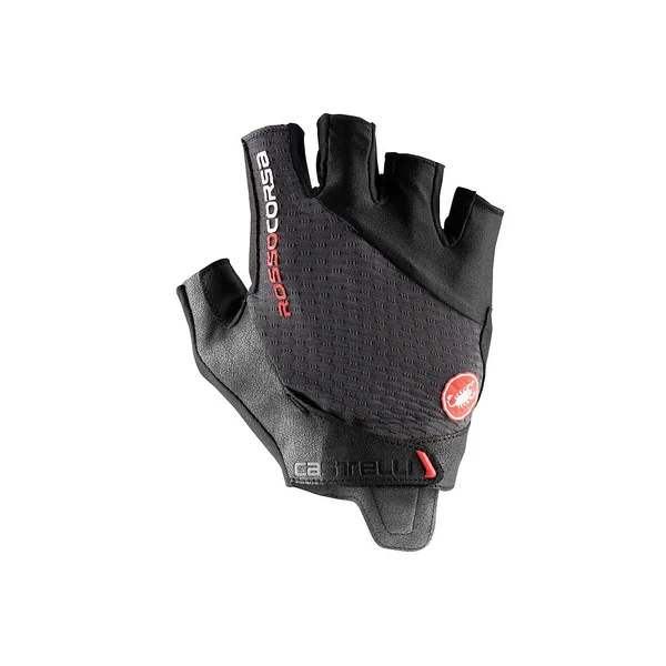 Castelli Racing Red Gloves Pro V Dark Gray 21024-030