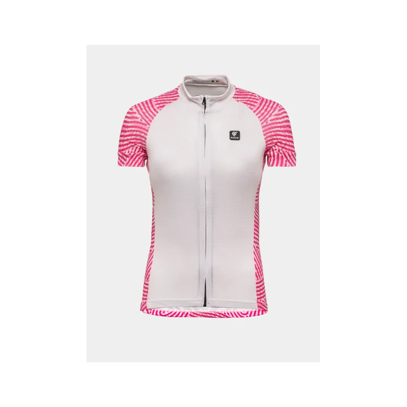 Pissei Summer Jersey Woman Sanremo 22 Cream/Pink 2022