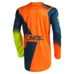O'Neal Maglia Element Racewear V.22 Blue/Orange/Neon Yellow E003