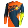 O'Neal Maglia Element Racewear V.22 Blue/Orange/Neon Yellow E003