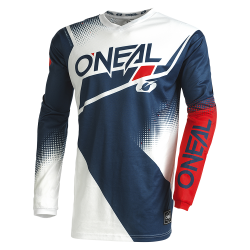 O'Neal Element Racewear V.22 Blue/White/Red E003 Jersey