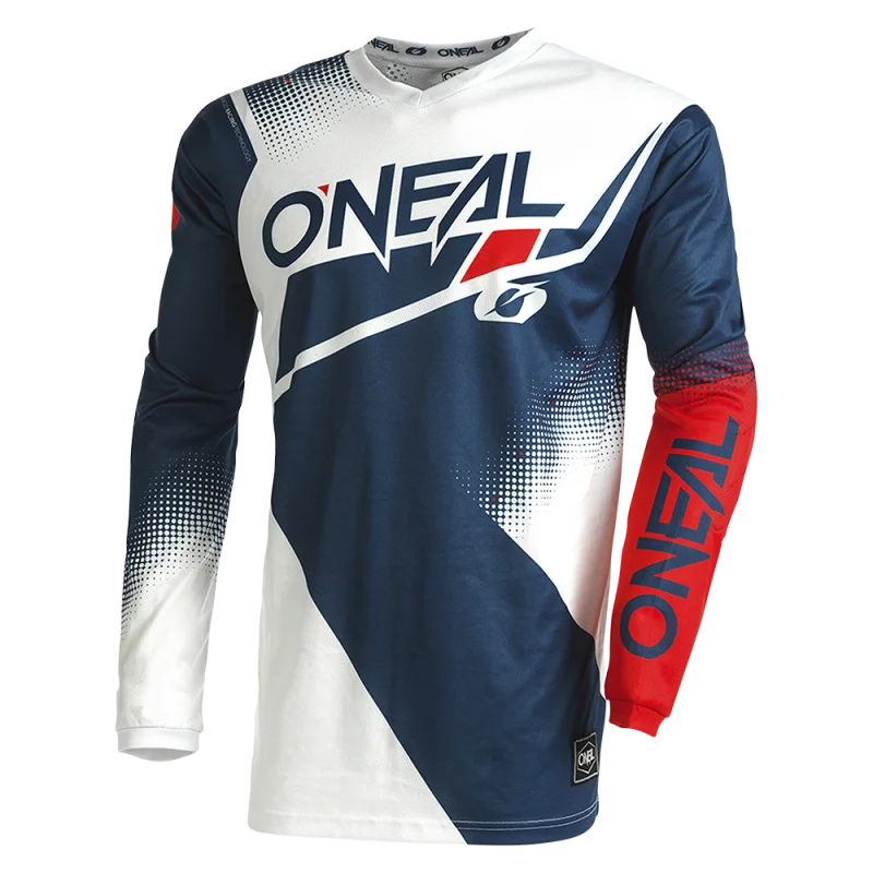 O'Neal Element Racewear V.22 Blue/White/Red E003 Jersey