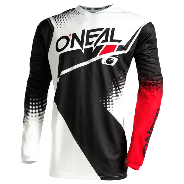 O'Neal Element Racewear V.22 Jersey Black/White/Red E003