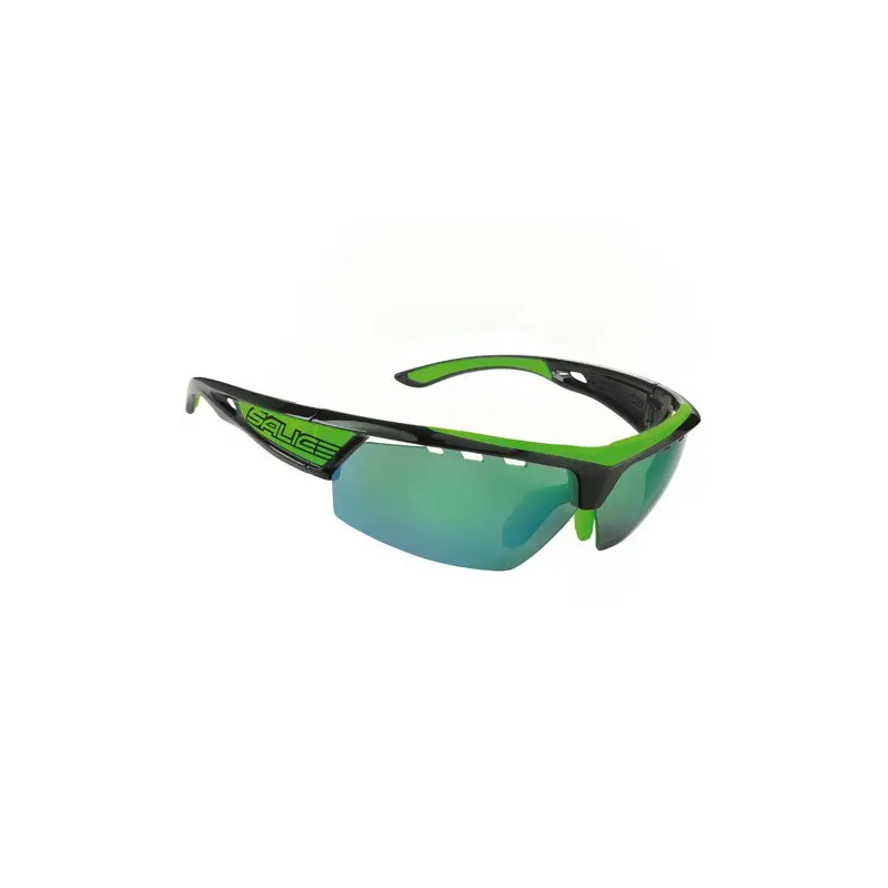 Salice Sunglasses 005 Crx B Black-Green 005 CRX B