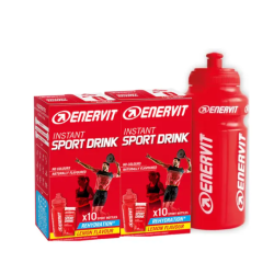 Enervit Supplements Instant Sport Drink+Water Bottle