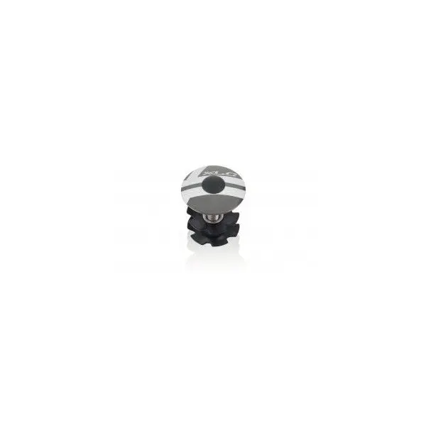 XLC A-Head Plug AP-S01 1.1/8", aluminium, titanium colour 2500520611