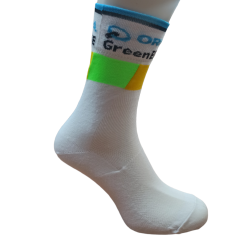 KIT 3 Pairs Orica Greenedge Team Socks White 18cm KIT 3