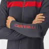 Castelli Maglia Puro 3 Dark Grey/Red Reflex 18511_030