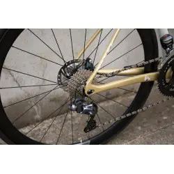Ridley Bike Fenix SLiC Ultegra Disc 2x11 White/Gold FSD30Bs