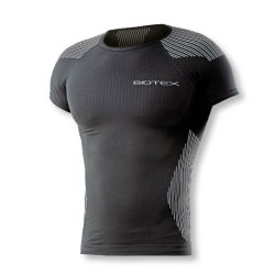 Biotex Light Touch T-Shirt Underwear Black/Grey 181