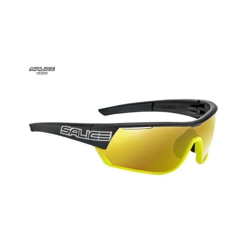 Salice Sunglasses 016 RWX Black/Yellow 016 RWX