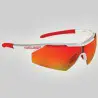 Salice Sunglasses 004 Crx White/Red 004 CRX