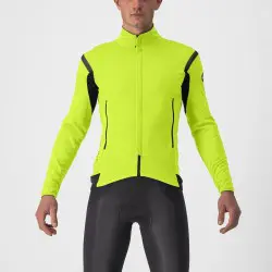 Castelli Perfect Jacket Ros 2 Electric Lime/Dark Grey 22511_383