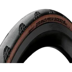 Continental tire Grand Prix 5000S TL-Ready 700x25c Black/Para 0101873