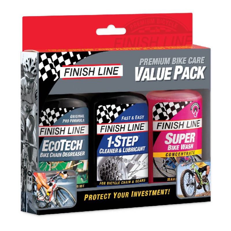 Finish Line VALUE PACK maintenance product kit
