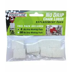 Finish Line Kit 8 Spare Swabs for Oil Dispenser NO DRIP