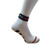 Zero Rh+ Summer Socks Ergo 9 White/Black/Red
