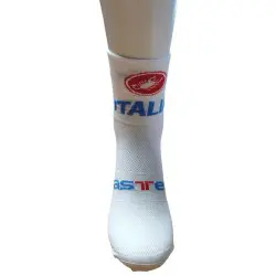 Castelli Summer Socks 9cm Italia White