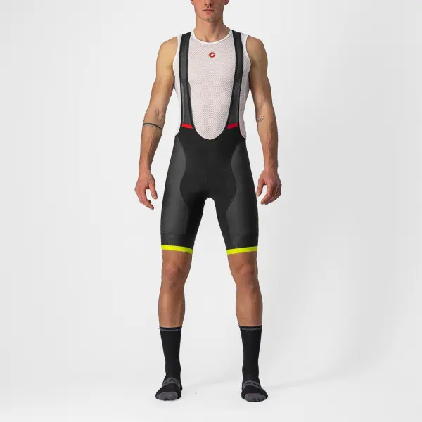 Castelli Competition Bib Shorts Kit Black/Lime