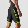 Castelli Competition Bib Shorts Kit Black/Lime