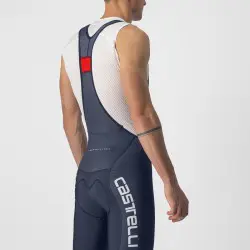 Castelli Salopette Competizione Kit Belgian Blue/White