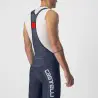 Castelli Salopette Competizione Kit Belgian Blue/White