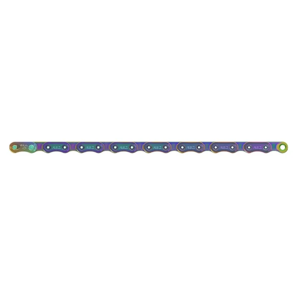 Sram Chain D1 Flattop Rainbow 120 links 12V