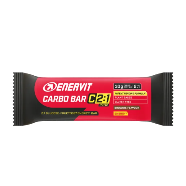 Enervit Supplements C2:1 Carbo Bar Pro Brownie 45g