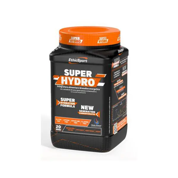 EthicSport Integratori Super Hydro Limone 500g