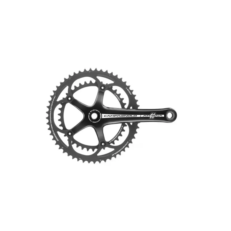 Campagnolo Guarnitura Athena Nero 11 V