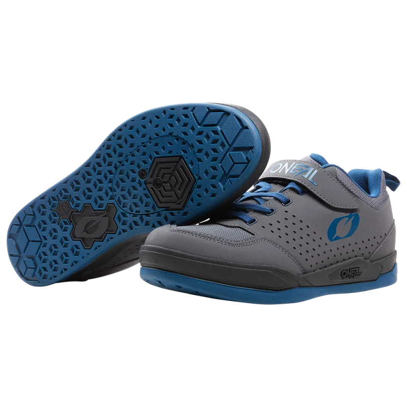 O'Neal Shoes Flow SPD V.22 Shoe Gray/Blue