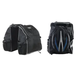 Wag Compact Rear Side Bags Black