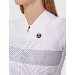 Pissei Women's Short Sleeve Jersey Preludio White