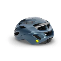 Met Casco Rival Mips Navy Silver