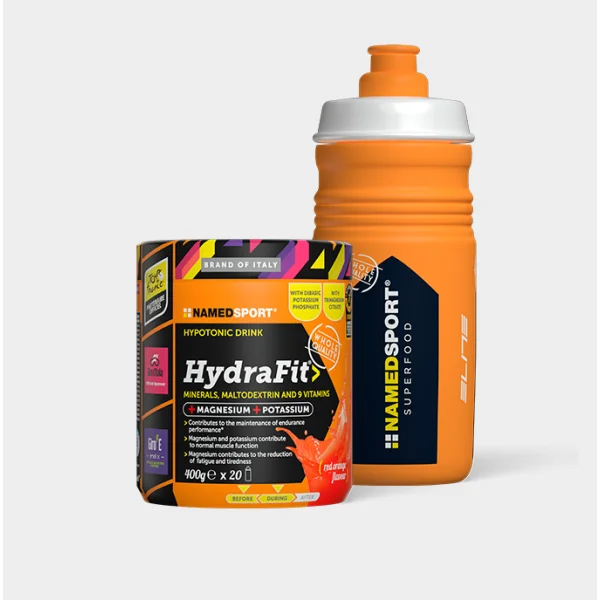 Named Sport Hydrafit Supplements 400g+Water Bottle