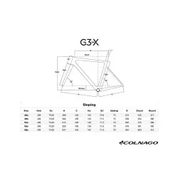 Colnago Gravel Bike G3X Disc - Shimano Grx 822 - Red 900