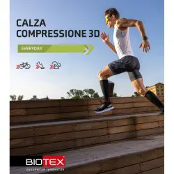 Biotex Calze Compressione 3D Nero