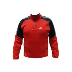 Adidas Maglia Invernale Thermal Red