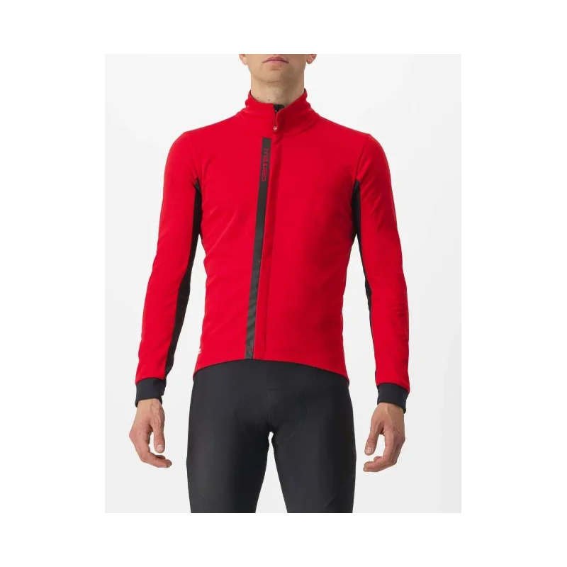 Castelli entry jacket red/black
