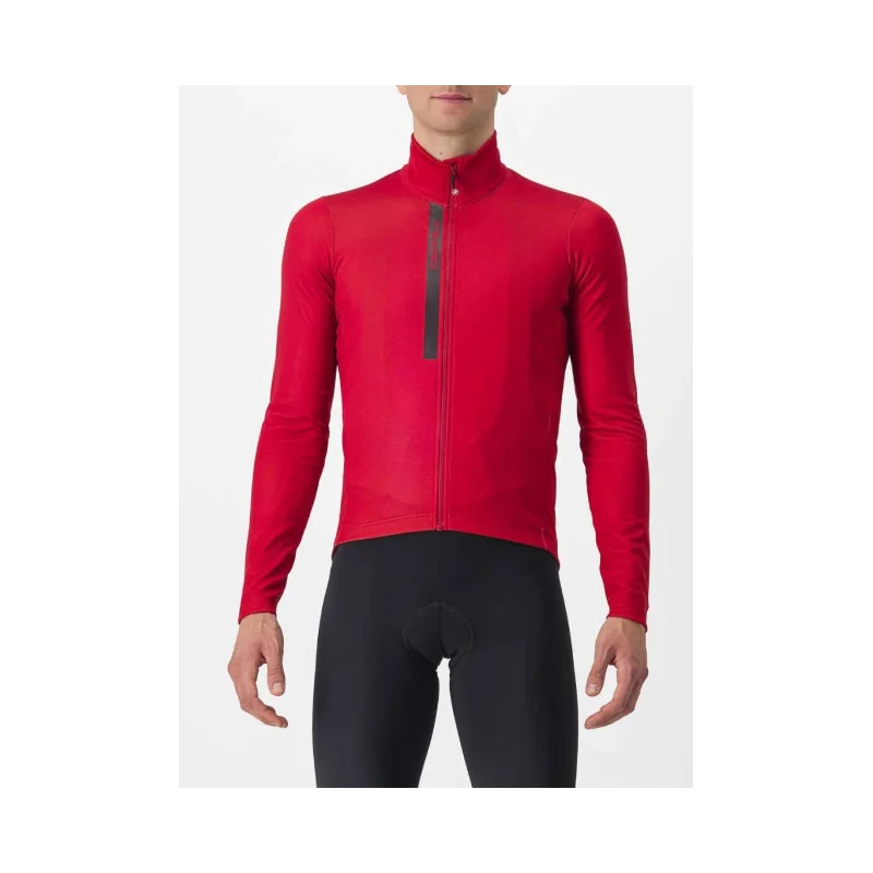 Castelli Thermal Winter Entry Shirt Red/Grey