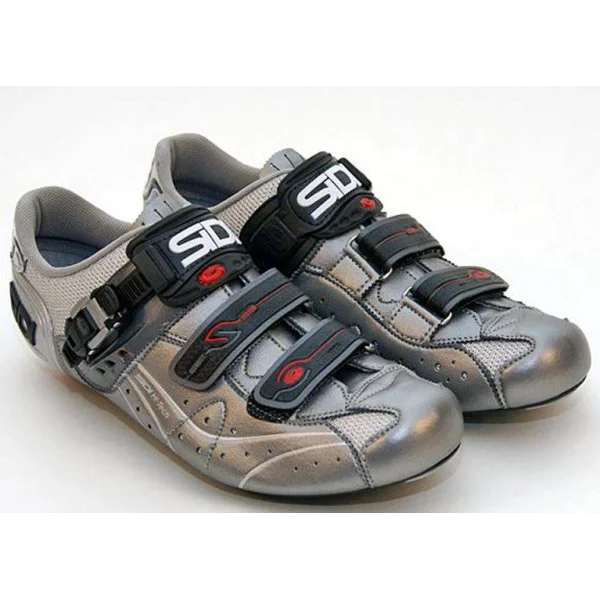 Sidi Genius 5 Shoes Black/Silver