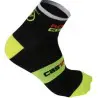 Castelli Corsa Red 6 Sock Socks Black/Yellow 7072_321