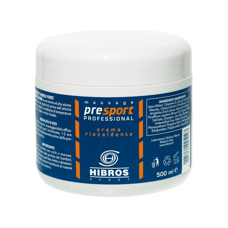 Hibros Crema Riscaldante 500 ml