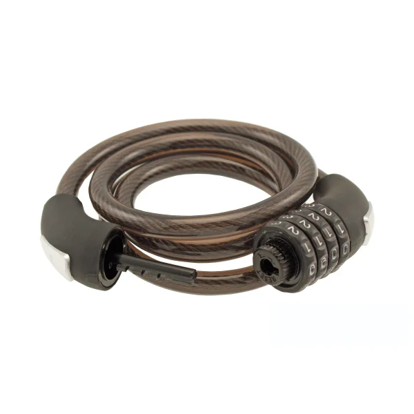 Wag Digital Spiral Cable Padlock Ø 12 - 1500mm Black
