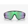 Oakley Jawbreaker Matte Black Camo Prizm Road Jade Goggles